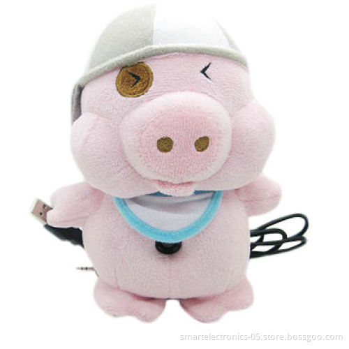 Dancing Pig USB Speaker, Plug-and-Play/2-year Warranty/Pretty Packing/Customized Requests Available